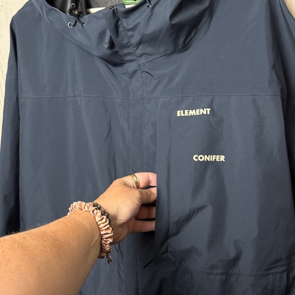 Nature Calls X Element Tempest Shell Jacket SZ XL Ski Skate Snowboard Waterproof - Picture 8 of 15